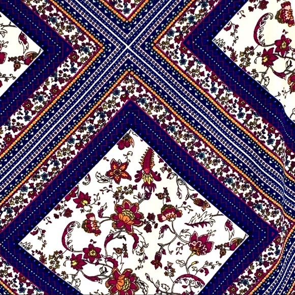 H&M Bohemian Print Fit & Flare Dress - Picture 7 of 7